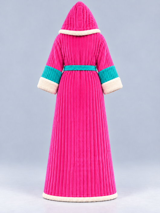 The Sunset City Heated Robe, back