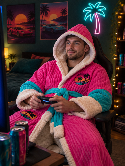 The Sunset City Heated Robe