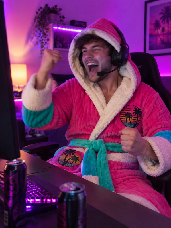 Sunset City heated robe