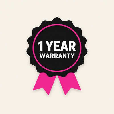 1 Year Warranty