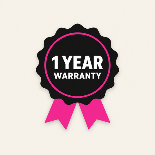 1 Year Warranty